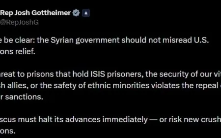 U.S. Lawmaker warns Syria over threats to Kurds