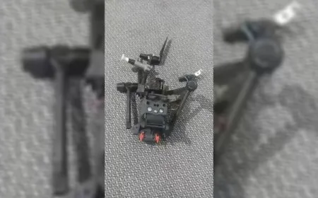Drone shot down in countryside of Çil Agha city
