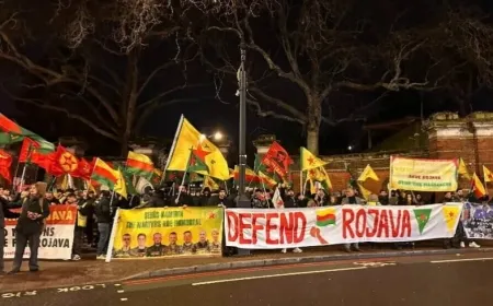 Demonstrations in London, Liverpool condemn attacks on Rojava