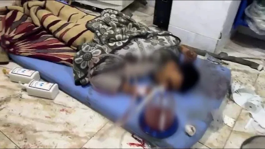 Tragic scenes show bombing victims from inside hospital in Sheikh Maqsoud