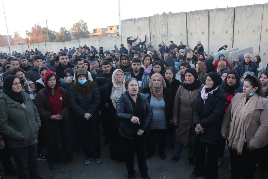 Protest Held in front of International Coalition base condemning international silence