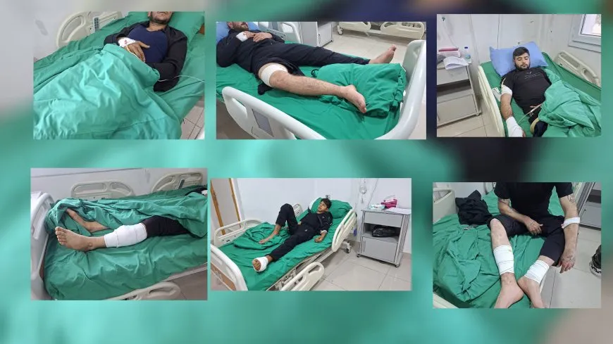 35 wounded from Sheikh Maqsoud, Ashrafiyeh arrive in Hasaka