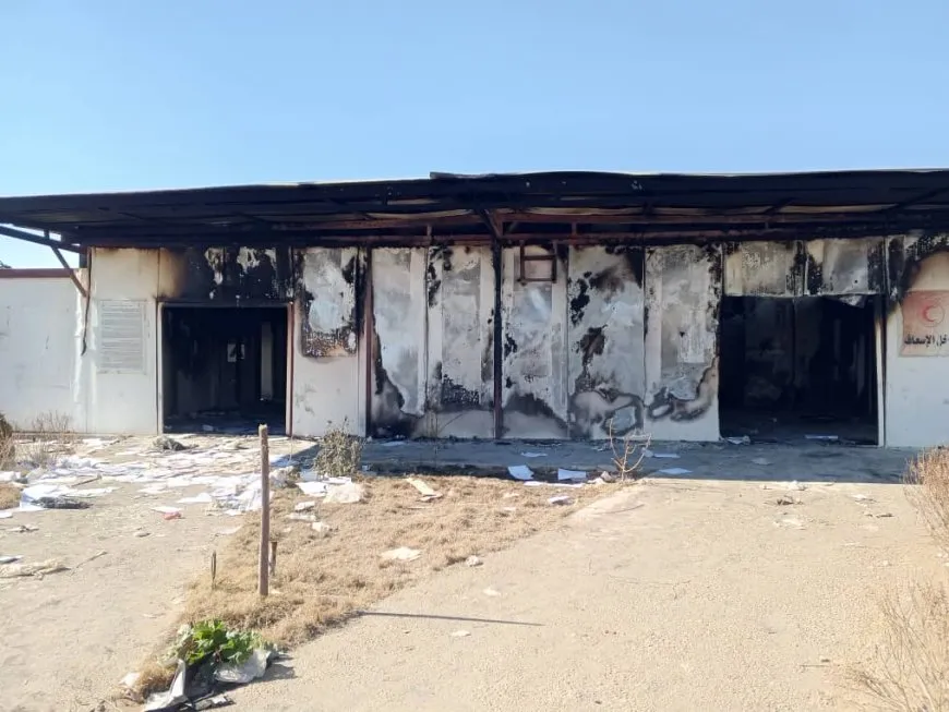 Mercenaries burn, loot Kurdish Red Crescent center in Arisha