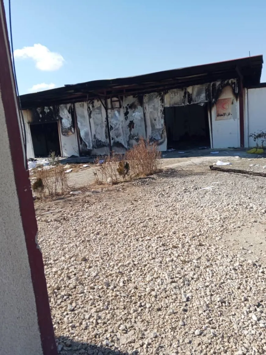 Mercenaries burn, loot Kurdish Red Crescent center in Arisha