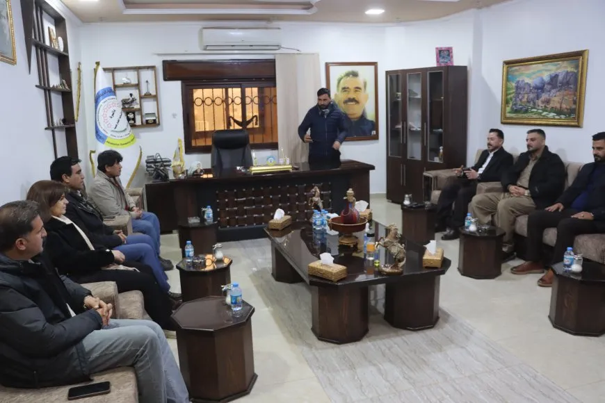 parliamentary delegation from New Generation Movement arrived in Rojava