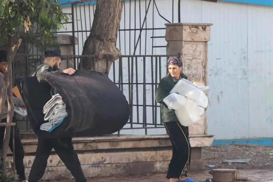 Qamishlo receives 5000 displaced families, calls for urgent humanitarian aid