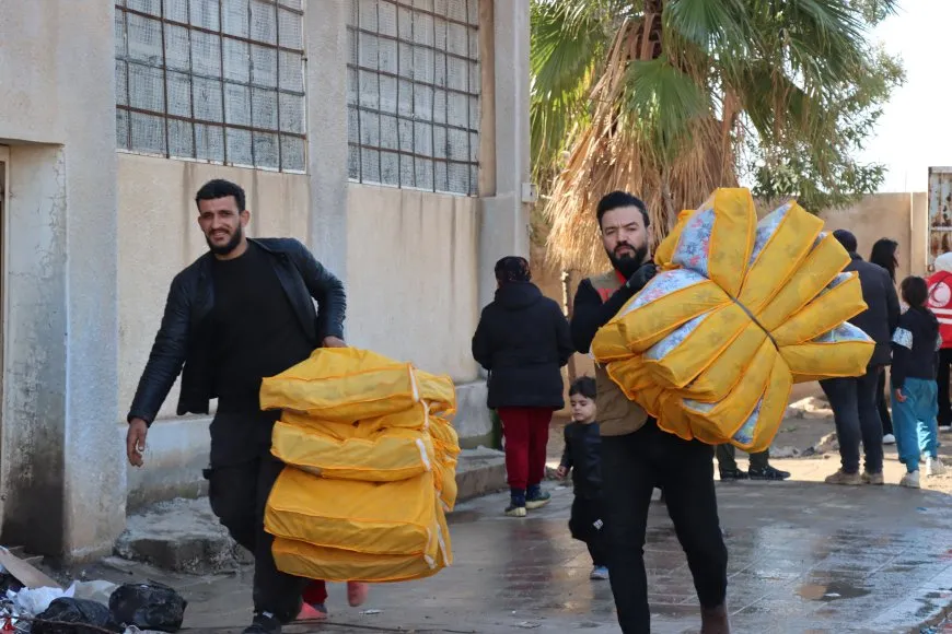 Large-Scale Humanitarian aid for IDPs in Jazira Canton