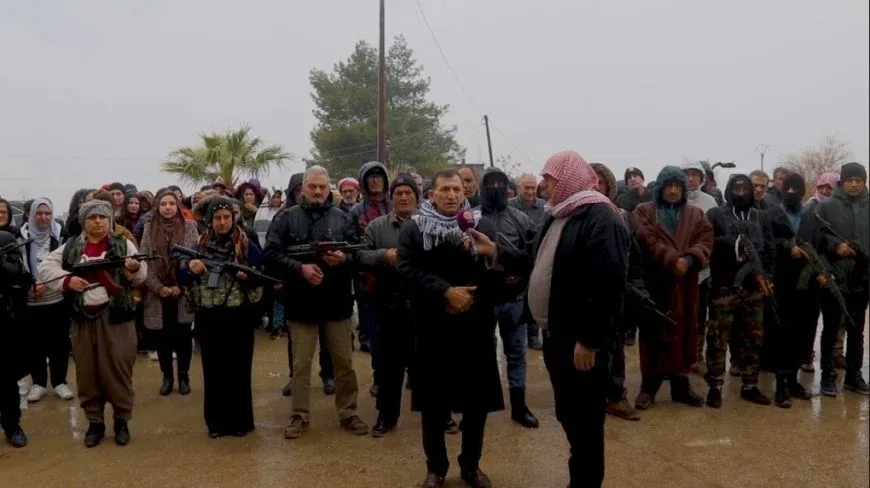 Residents of Sinjaq Saadoun in Amuda join general mobilization