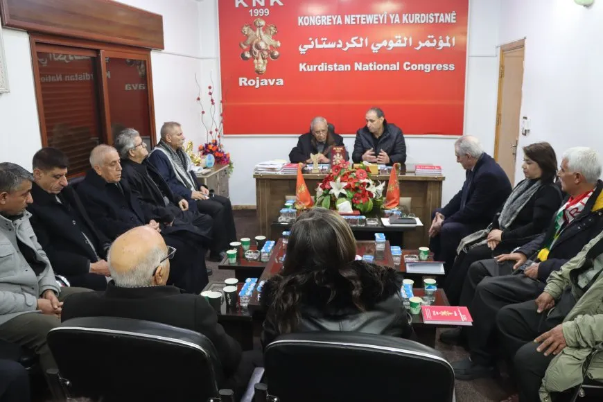 KNK meets with Kurdish parties in Rojava