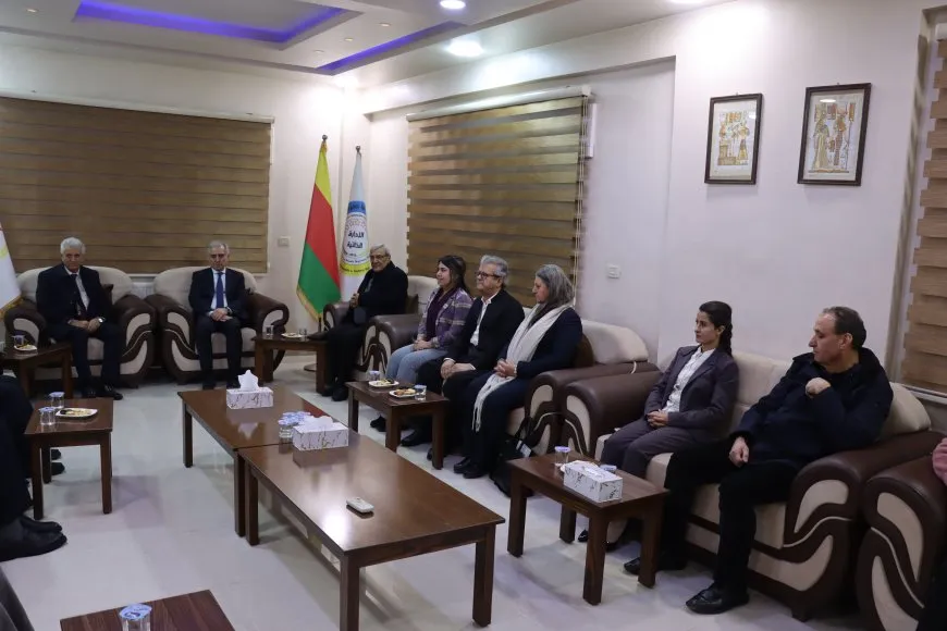 KNK met with unified Kurdish delegation in Qamishlo