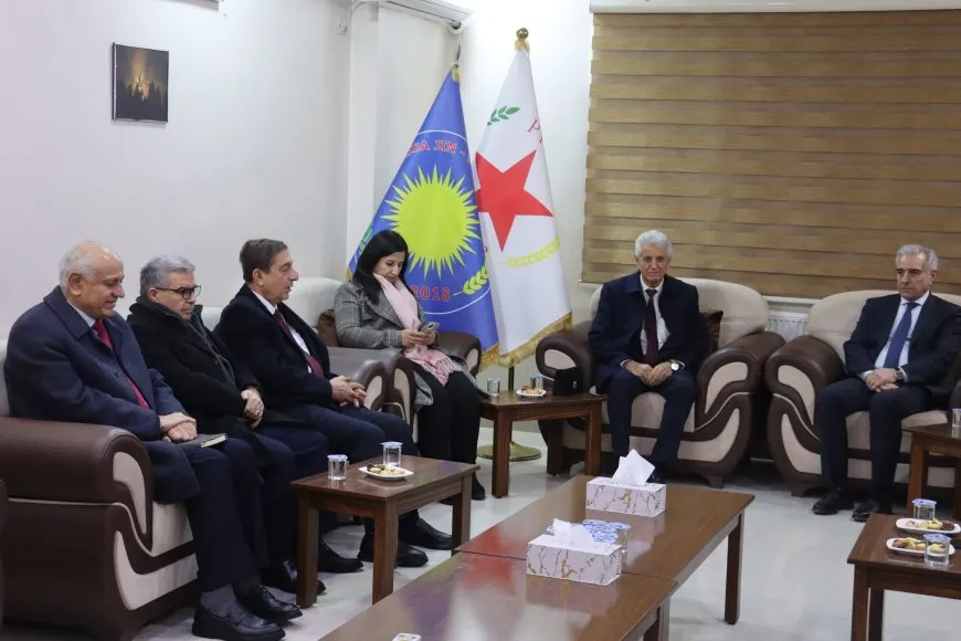 KNK met with unified Kurdish delegation in Qamishlo