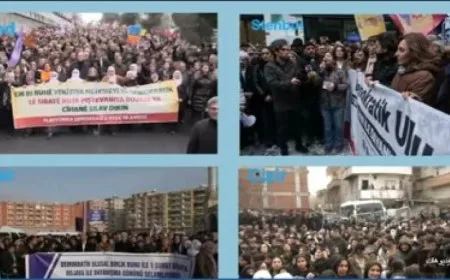 Mass public events held in nearly 100 locations worldwide in support of Rojava
