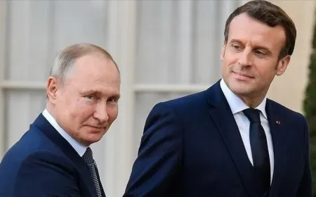 Macron: Resumption of dialogue with Putin under preparation