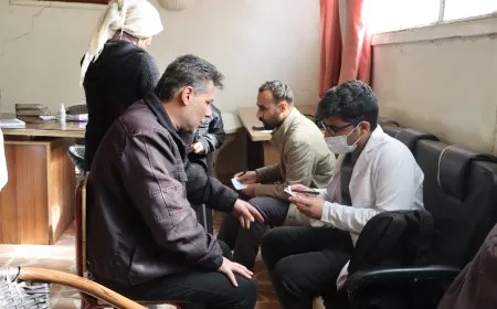 Doctors from Southern Kurdistan provide medical care to IDPs in Qamishlo