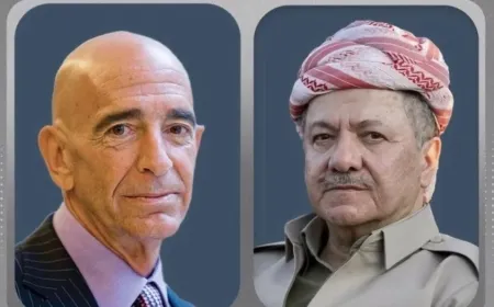 KDP's Barzani, U.S. envoy discuss Syria and regional stability