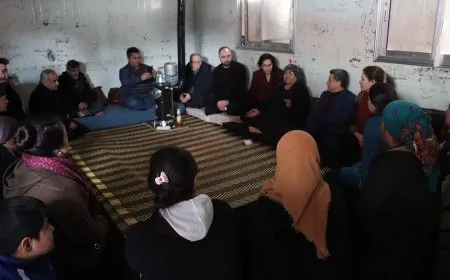 AA delegation visits displaced people's shelters
