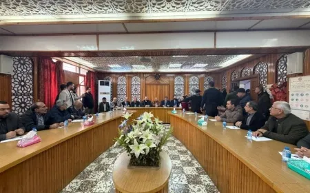 Holding meeting with Rmelan Fields Directorate on operational mechanisms