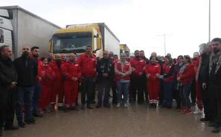 Distribution of aid to IDPs from Serêkaniyê, Afrin in Al-Hasakah