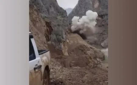Turkey builds new military road in Duhok Mountains