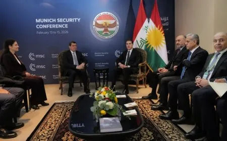 Meeting brings together Ilham Ahmed, Mazloum Abdi with Nechirvan Barzani in Munich