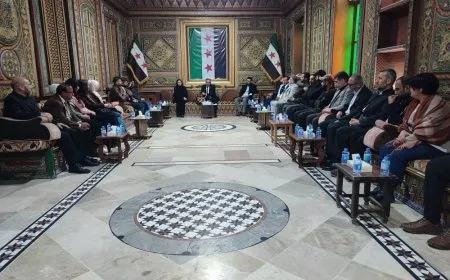 Rojava University Delegation meets al-Hasakah Governor