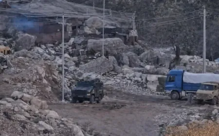 Turkish occupation builds new military road in Southern Kurdistan
