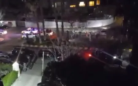 Security tension in Damascus following heavy gunfire