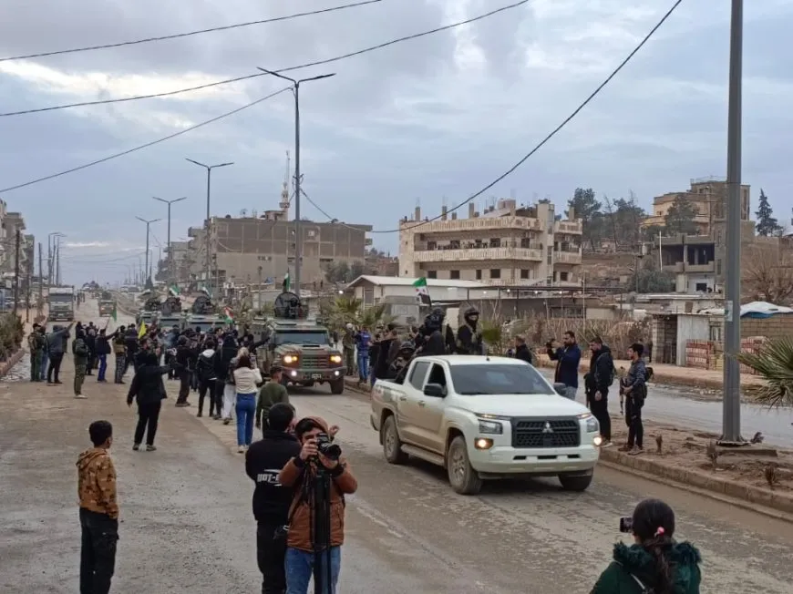 Implementation of January 30 agreement: Interior Ministry personnel enter Qamishlo