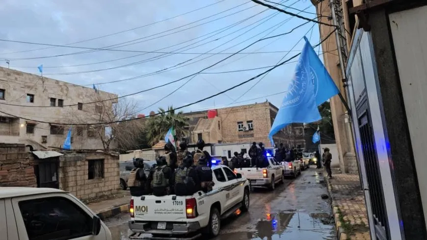 Implementation of January 30 agreement: Interior Ministry personnel enter Qamishlo
