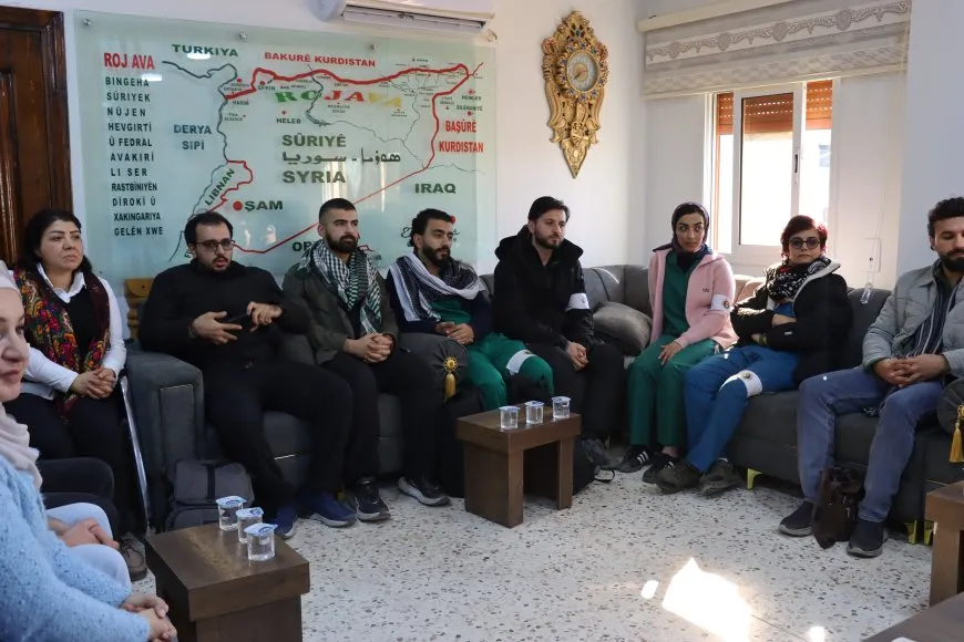 Medical delegation from S. Kurdistan arrives in Qamishlo