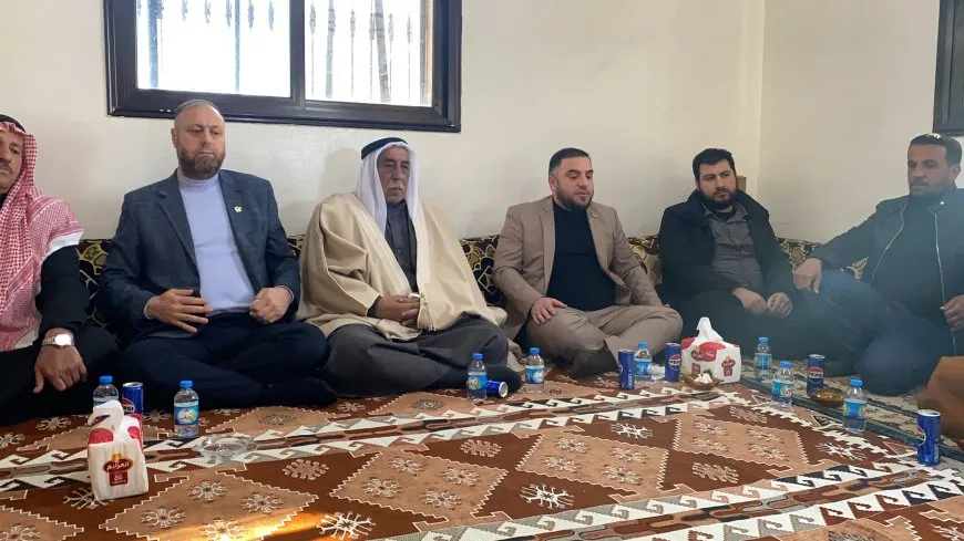 Meeting between Kurdish, Arab tribal leaders in rural Kobani