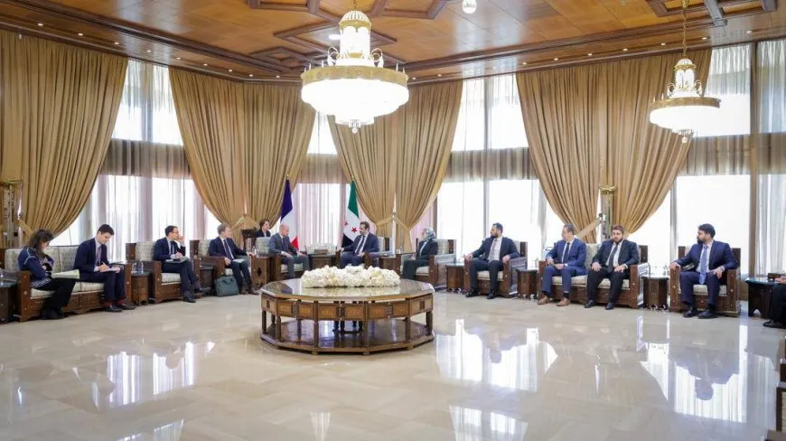 French Foreign Minister meets Al Shaibani