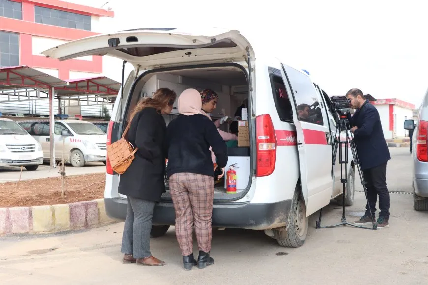 Doctors from Southern Kurdistan provide medical care to IDPs in Qamishlo