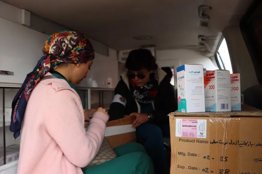 Doctors from Southern Kurdistan provide medical care to IDPs in Qamishlo