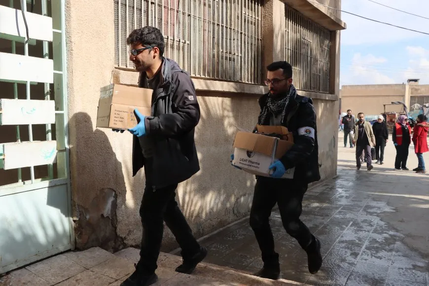 Doctors from Southern Kurdistan provide medical care to IDPs in Qamishlo