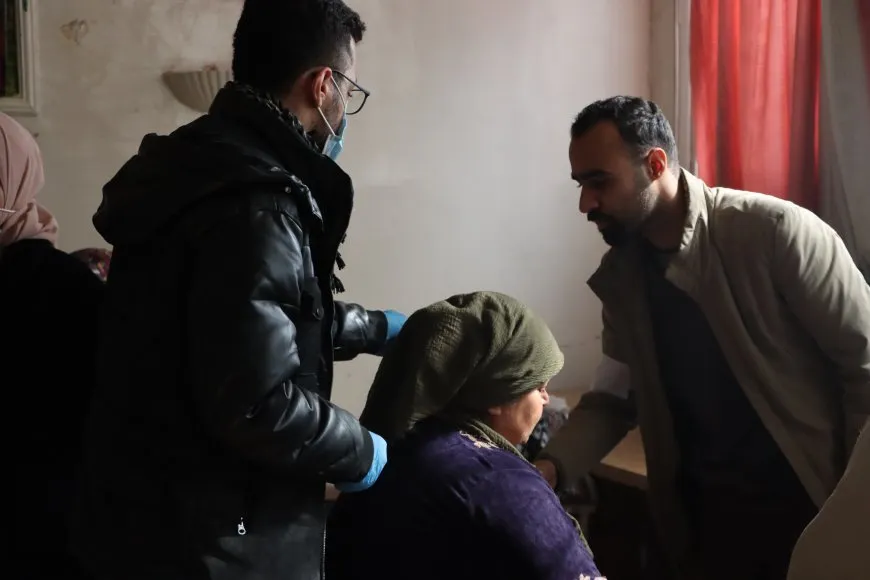 Doctors from Southern Kurdistan provide medical care to IDPs in Qamishlo