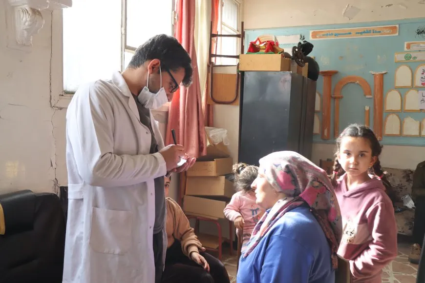 Doctors from Southern Kurdistan provide medical care to IDPs in Qamishlo