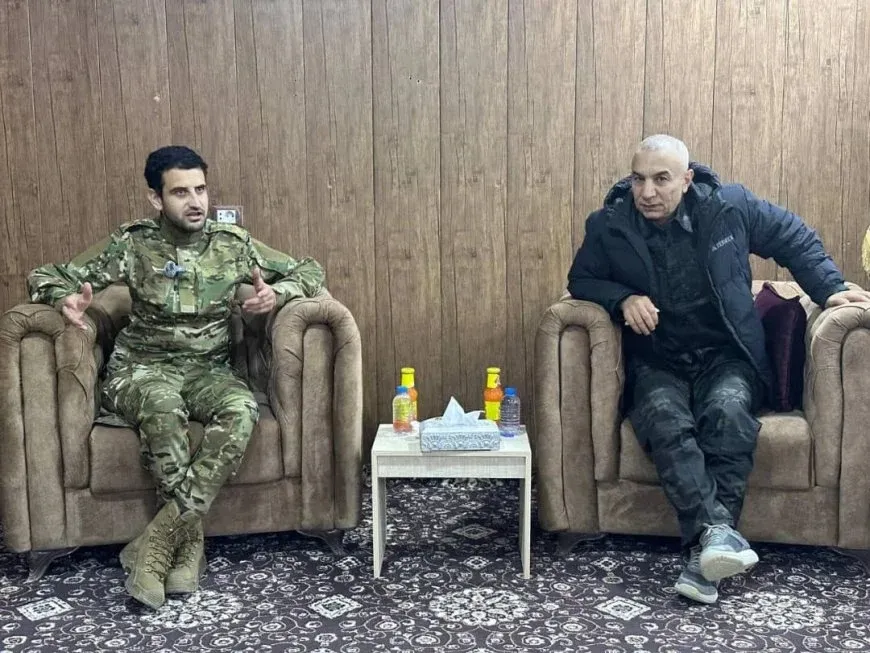 SDF receives Defense Ministry Delegation