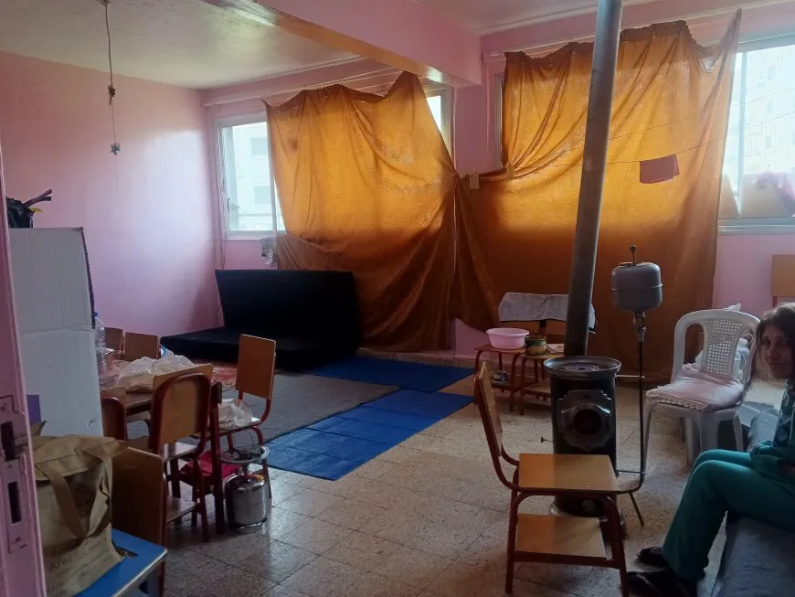Displaced families in Sweida struggle with cold, fuel shortages