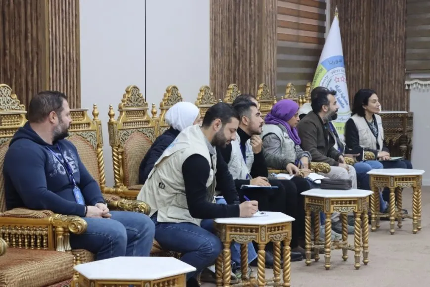 UNICEF, WFP meet with representatives of Kobani institutions
