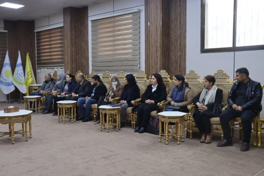 UNICEF, WFP meet with representatives of Kobani institutions