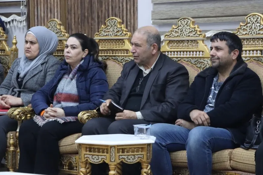 UNICEF, WFP meet with representatives of Kobani institutions