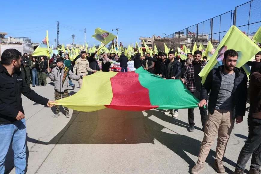 From Hasaka: Demands for leader Ocalan's freedom, rejection of conspiracy continuation