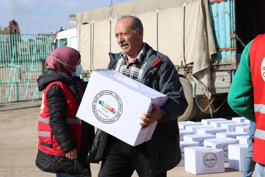 1,100 families benefit from food baskets in Qamishlo