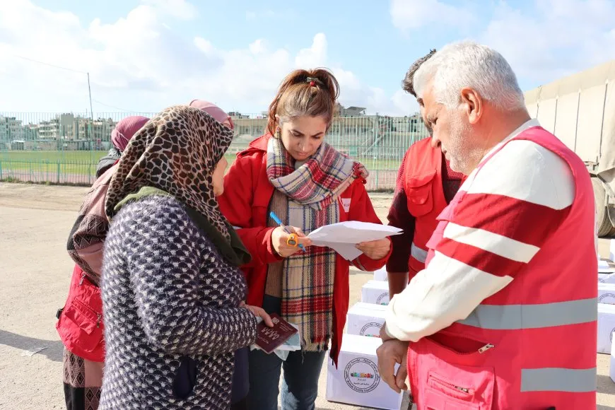 1,100 families benefit from food baskets in Qamishlo