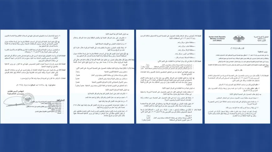 Ministry of Interior issues decision to implement citizenship decree for Kurds