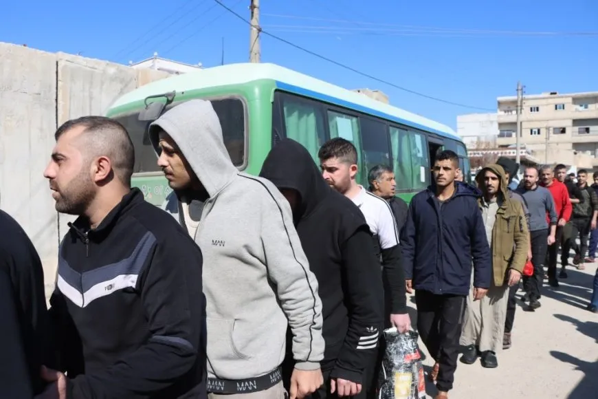 Release of 66 prisoners in Kobani