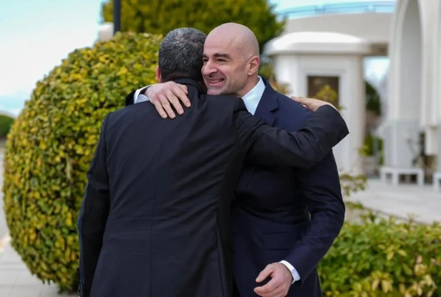 Bafel, Qubad Talabani receive Mazloum Abdi in Sulaimaniyah