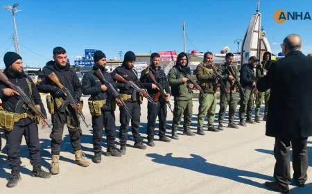 Kobani Administration inspects joint Internal Security checkpoints in Sheikhlêr