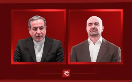Phone call between Bafel Talabani, Abbas Araghchi